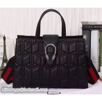 Big Discount Gucci Dionysus Matelasse Top Hhandle Bag 444167 Black