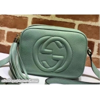 Durable Gucci Soho Leather Disco Small Bag 308364 Pale Green