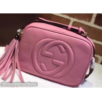 Buy Discount Gucci Soho Leather Disco Small Bag 308364 Pink