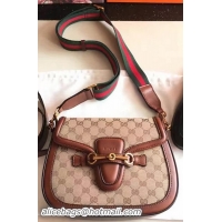 Cheaps Gucci Lady Web GG Canvas Shoulder Bag 383848 Brown