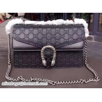 Big Discount Gucci mini Dionysus Shoulder Bag 400249 Black