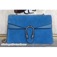 Unique Style Gucci Dionysus Suede Shoulder Bag 403348 Blue