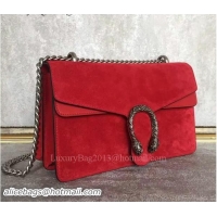 Fashion Gucci Dionysus Suede Shoulder Bag 403348 Red