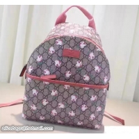 Discount Fashion Gucci Children'S GG Supreme Canvas Backpack 271327 Flowers