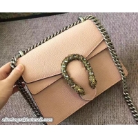 Comfortable Gucci Mini Dionysus Leather Shoulder Bag 421970 Nude 2017