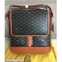 Low Price 2016 Discount Goyard Messenger Bag 8998 Black And Tan