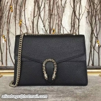 Pretty Style Gucci Dionysus Lichee Pattern Shoulder Bag 403348 Black