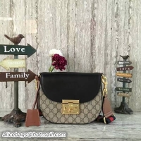 Charming Gucci GG Canvas Shoulder Bag 453189 Black&Brown