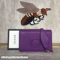 Discount Gucci Padlock Series Shoulder Bag 400313A Purple