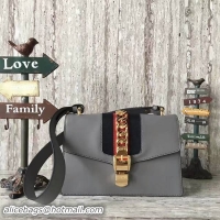 Classic Gucci GG Marmont Shoulder Bag 421882 Grey