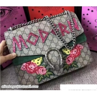 Perfect Gucci Dionysus Embroidered "Modern" Sequins Floral Shoulder Medium Bag 403348/400235 2017