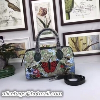 Traditional Specials Gucci Limited Edition GG Supreme Top Handle Bag 409529 Butterfly