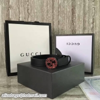 Shop Cheap Gucci 2.5cm Original Leather Belt 17418B