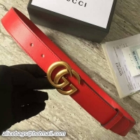 Top Grade Gucci Original Calf Leather 3.5CM Belt 68884A