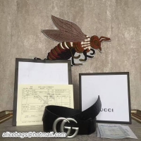 Luxury Gucci Original Calf Leather 4.0CM Belt 17419A