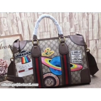 Purchase Gucci Courrier Soft GG Supreme Duffle Medium Bag 459311 2017