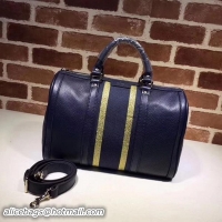 1:1 aaaaa Gucci Leather Medium Boston Bag 247205 Royal