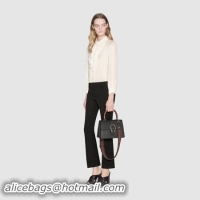 Good Product Gucci Dionysus Leather Top Handle Bag 448075 Black