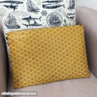 Cheapest Design Goyard Ipad Bag GM 020113 Yellow