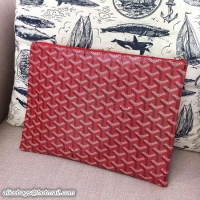 Top Quality Discount Goyard Ipad Case PM 020113 Red