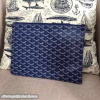 Buy Cheap Goyard Ipad Bags PM 020113 Dark Blue