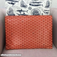 Cheap Discount Goyard Ipad Cover GM 020113 Orange