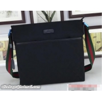 Duplicate Gucci Signature Web GG Canvas Messenger Bag 189751 Black