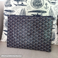 Cheapest Grade Goyard Ipad Bag PM 020113 Navy Blue