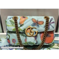 1:1 Gucci Unskilled Worker GG Marmont Mini Chain Shoulder Bag 446744 Jeanie's Garden 2018