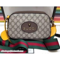 Pretty Style Gucci GG Supreme Web Messenger Bag 476466 2017