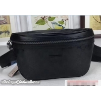 Grade Gucci GG Imprimé Black Belt Bag 233269