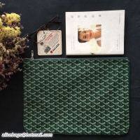 Low Cost Goyard New Design Ipad Bag Small Size PM 020113 Green