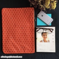 Low Price Goyard New Design Ipad Bag Medium Size 020113 Orange