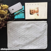 Well Crafted Goyard New Design Ipad Bag Small Size PM 020113 White