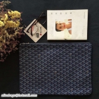 2017 Color Goyard New Design Ipad Bag Small Size PM 020113 Navy Blue