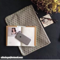 Grade Quality Goyard New Design Ipad Bag Large Size 020113 Grey