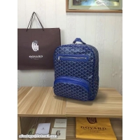 Top Cheapest 2017 Goyard Backpack 8992 Blue