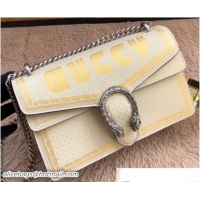 Sumptuous Gucci Guccy Dionysus Shoulder Small Bag 400249 White 2018