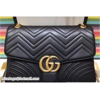 Perfect Gucci GG Marmont Matelassé Chevron Large Shoulder Bag 498090 2018