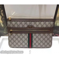 Good Quality Gucci Web Ophidia GG Supreme Pouch Clutch Bag 517551 2018