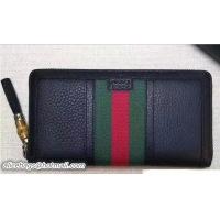 Trendy Design Gucci Rania Zip Around Wallet 353651 Black 2018