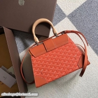 Low Cost Goyard Original Saigon Tote Bag With Strap PM 8942 Orange