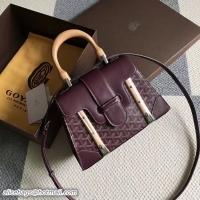 Hot Sell Goyard Original Saigon Tote Bag With Strap PM 8942 Bungundy