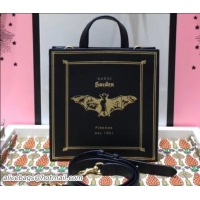 1:1 aaaaa Gucci Bat Garden Tote Bag 513909 Black 2018