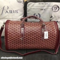 New Discount Goyard Duffle Bag 8950 Burgundy