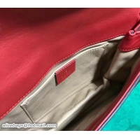 Good Quality Gucci Broadway Leather Mini Bag 453778 Red