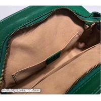 Duplicate Gucci RE(BELLE) Small Shoulder Bag 524620 Green