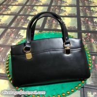 New Style Gucci Arli Large Top Handle Bag 550130 Black 2018