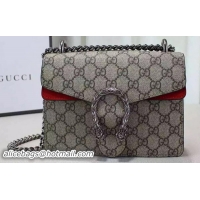 Well Crafted Gucci Dionysus GG Supreme Shoulder Bag 421970 Red