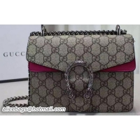 Good Product Gucci Dionysus GG Supreme Shoulder Bag 421970 Rose